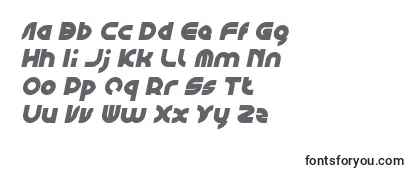 Przegląd czcionki GAPHIC DESIGN Italic