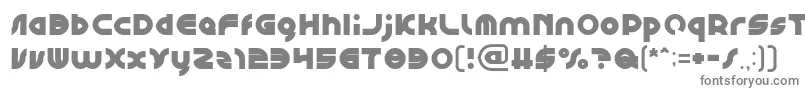 フォントGAPHIC DESIGN – 白い背景に灰色の文字