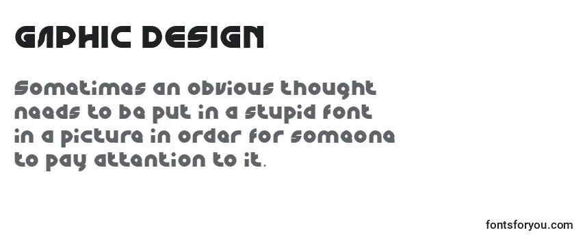GAPHIC DESIGN Font
