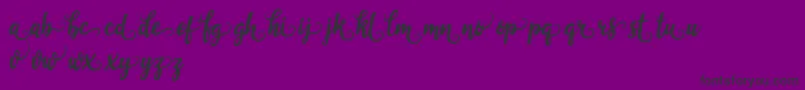 En savoir plus sur la police garlixbrown Police garlixbrown – polices noires sur fond violet