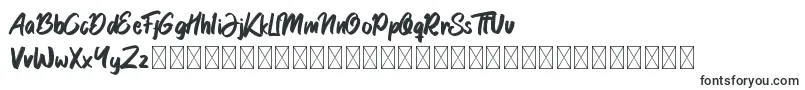 Garlobrush Font – Hand-drawn Fonts