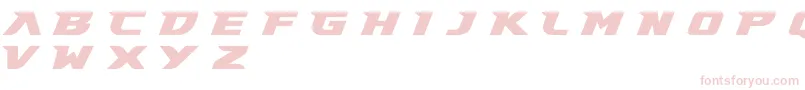 Шрифт Gary Fisher Demo – розовые шрифты на белом фоне