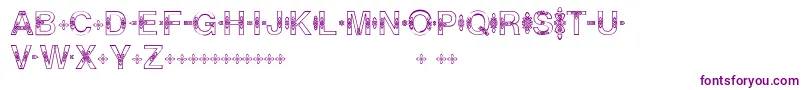 Helveticialien-Schriftart – Violette Schriften