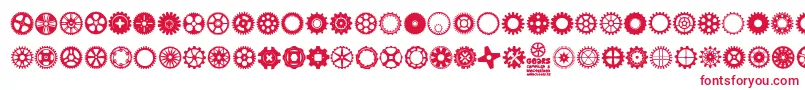 fuente Gears Icons – Fuentes Rojas