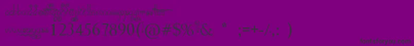 Geez    Seriously    Font – Black Fonts on Purple Background