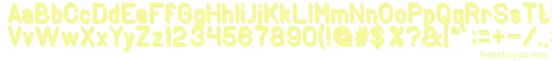 GENERATION Bold Font – Yellow Fonts