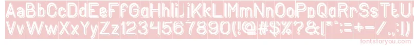 GENERATION Inverse Font – Pink Fonts on White Background