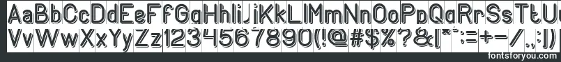 GENERATION Inverse Font – White Fonts on Black Background