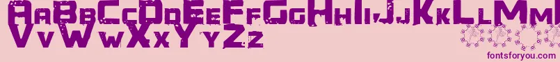 Lisätietoja Generator REX-fontista Generator REX-fontti – violetit fontit vaaleanpunaisella taustalla