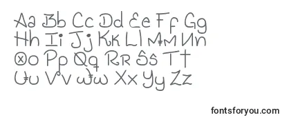 フォントGenesis Handwriting
