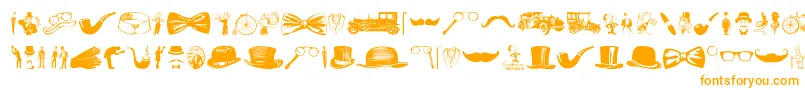 Police Gentleman Icons – polices orange