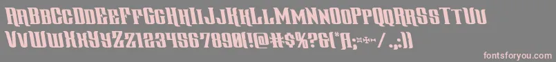 More about gentlemancallerleft Font gentlemancallerleft Font – Pink Fonts on Gray Background