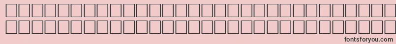 MurmanskfwfRegular-fontti – mustat fontit vaaleanpunaisella taustalla