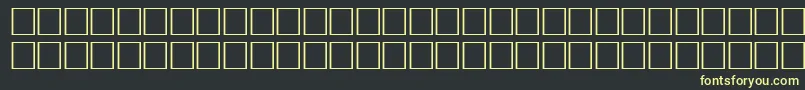 MurmanskfwfRegular Font – Yellow Fonts on Black Background
