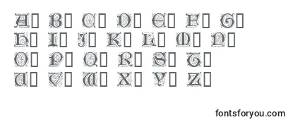 Genzsch Initials Font