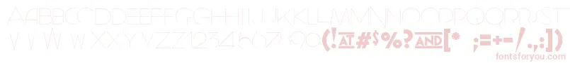 Weitere Informationen zur Geomancy Hairline-Schriftart Geomancy Hairline-Schriftart – Rosa Schriften
