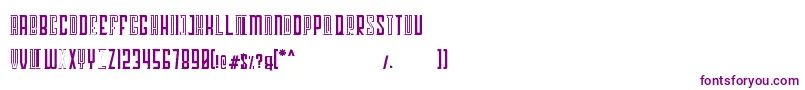 Georgent-Schriftart – Violette Schriften