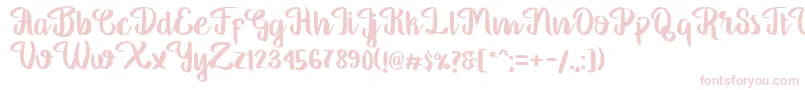 Georgia Script Font – Pink Fonts