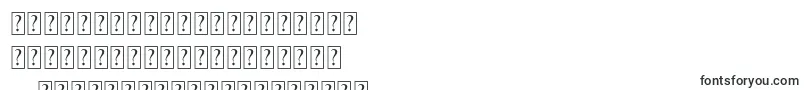 フォントGeruthu Personal License – バシキール文字