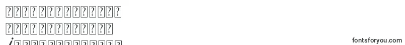 Geruthu Personal License-Schriftart – nepalesische Schriften
