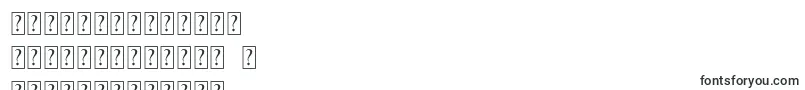 Geruthu Personal License-Schriftart – koreanische Schriften