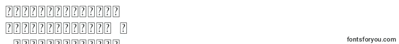 フォントGeruthu Personal License – 中国の文字（簡体字）