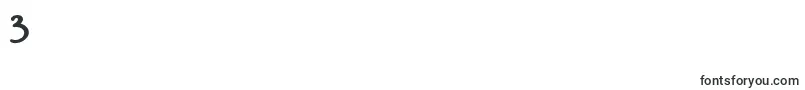 Geuceu Font – Fonts for Digit 3