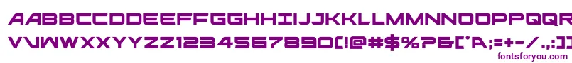 ghostclan Font – Purple Fonts on White Background