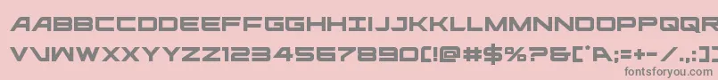 ghostclan Font – Gray Fonts on Pink Background