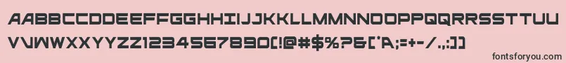 Подробнее о шрифте ghostclancond Шрифт ghostclancond – чёрные шрифты на розовом фоне