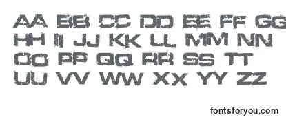 DefusedExtendedBold-fontti