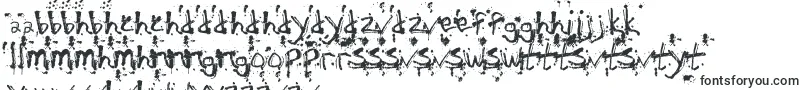 Шрифт SmObscenism – шона шрифты