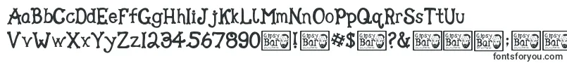 Gipsy Bar-Schriftart – Schriften für Adobe Reader