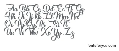 Review of the Girls got Rhythm Personal Use Font