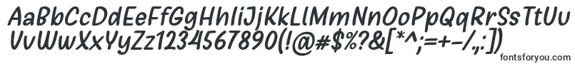 Czcionka Girls Marks Italic Font by Situjuh 7NTypes – czcionki dla Microsoft Word