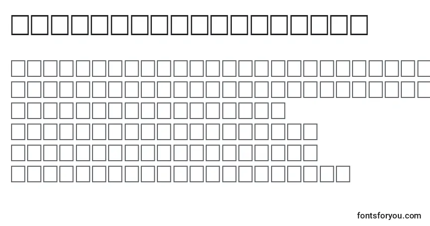 McsAlhadaSINormal.フォント–アルファベット、数字、特殊文字