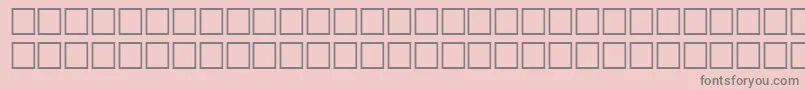 McsAlhadaSINormal. Font – Gray Fonts on Pink Background