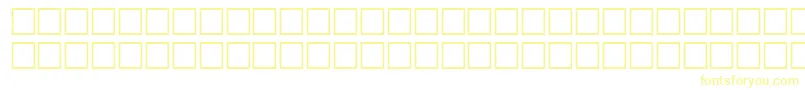McsAlhadaSINormal. Font – Yellow Fonts on White Background