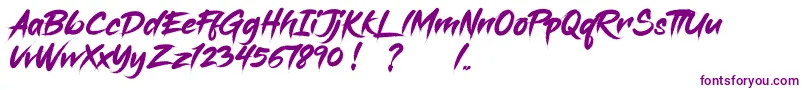 Gisbon DEMO Font – Purple Fonts