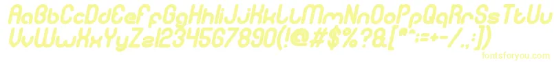 fuente gitchgitch Bold Italic – Fuentes Amarillas