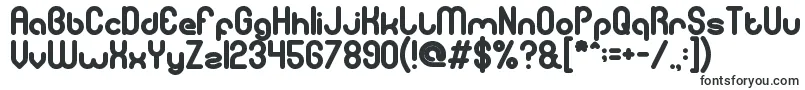 gitchgitch Bold-fontti – mainosfontit