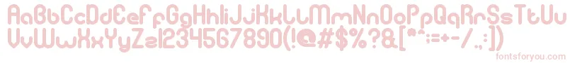 gitchgitch Bold Font – Pink Fonts