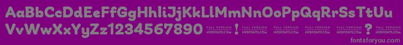 More about GiuliaPlainDEMO Bold Font GiuliaPlainDEMO Bold Font – Gray Fonts on Purple Background