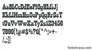 Zabars font – Fonts Starting With Z