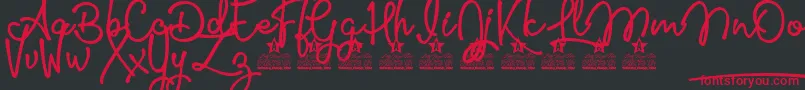 Más sobre la fuente Glamour Girls Personal Use fuente Glamour Girls Personal Use – Fuentes Rojas Sobre Fondo Negro