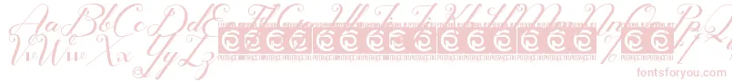 Glamoury Free Font – Pink Fonts