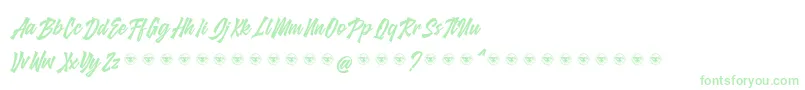 glarious Font – Green Fonts