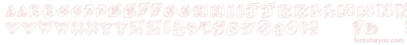 Glass Font – Pink Fonts