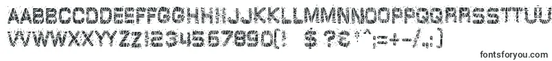 Шрифт glazkrak – шрифты, начинающиеся на G