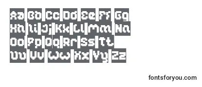 Review of the GLITCH Inverse Font